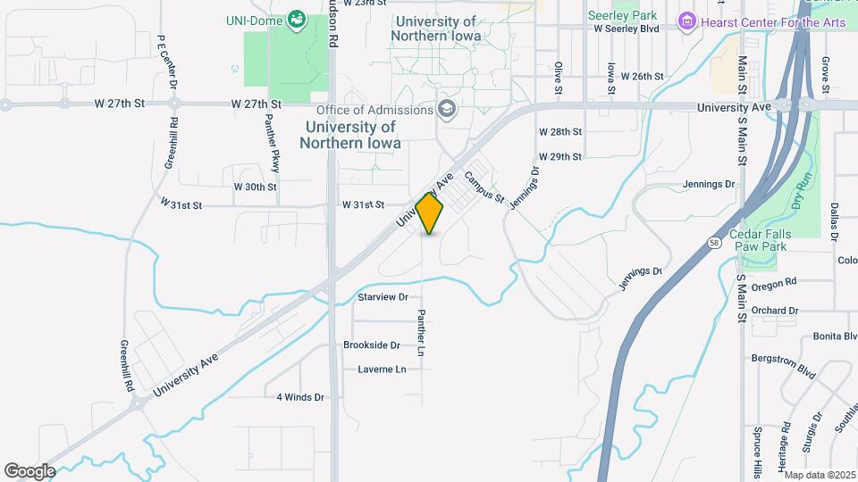 3312 Panther Ln Map and Location Details