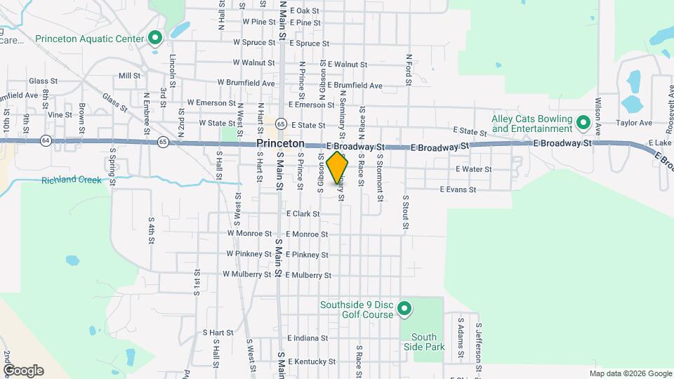 235 S Seminary St Map and Location Details