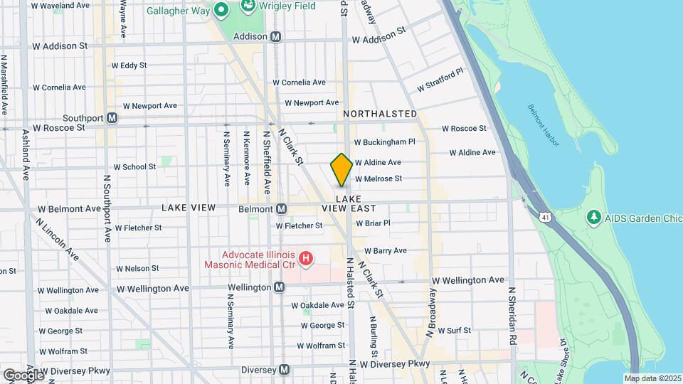 3212 N Halsted St Map and Location Details