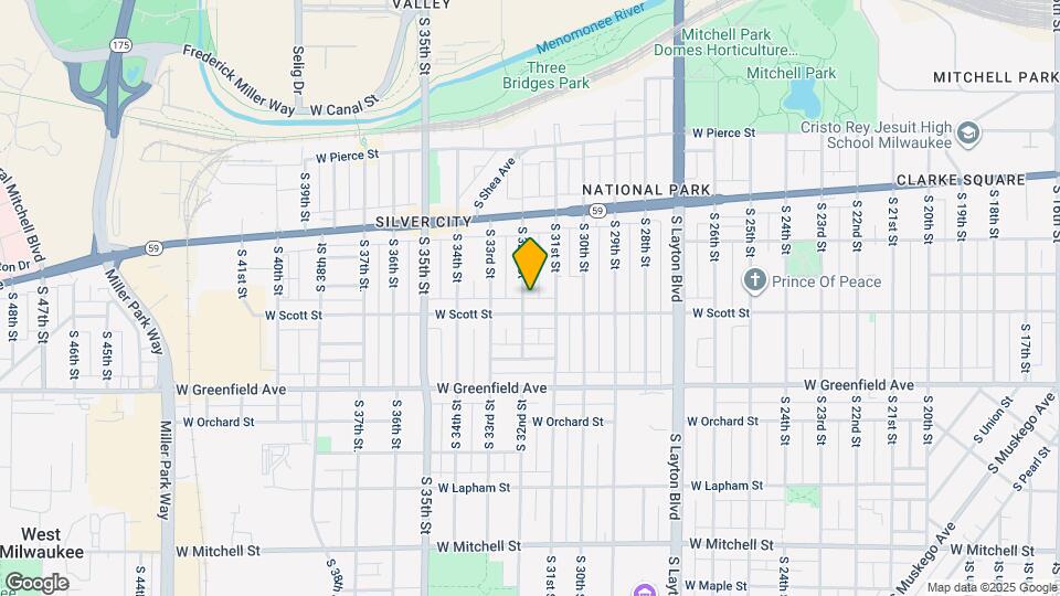 1126 S 32nd St Map and Location Details