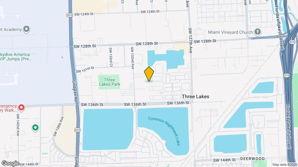 19222 SW 133rd St Map and Location Details