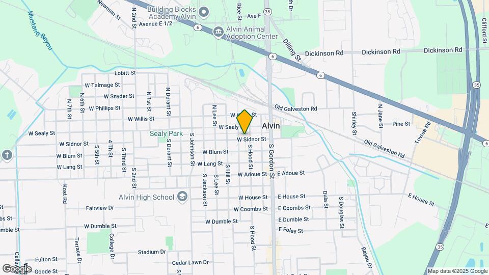 310 W Sidnor St Map and Location Details