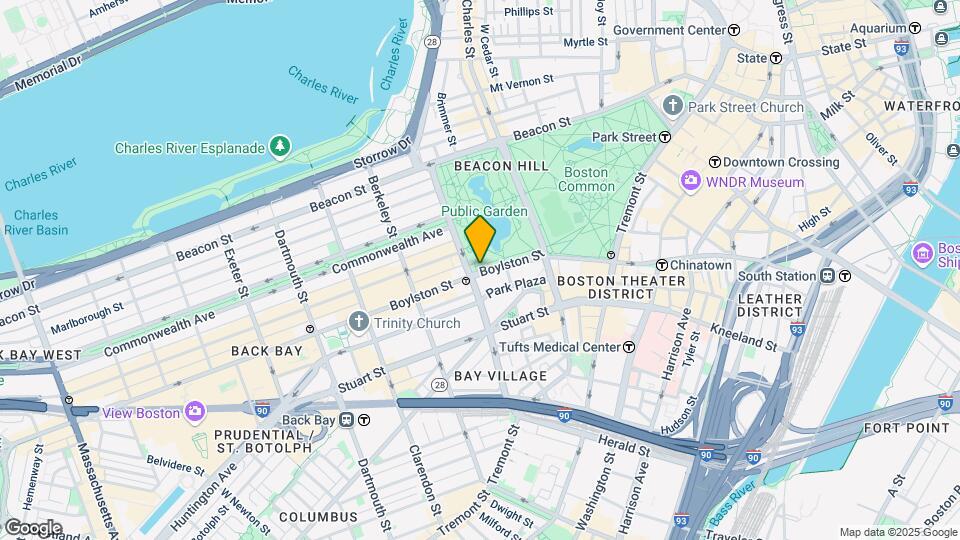 299 Boylston St, Unit Boylston st Back Bay Map and Location Details