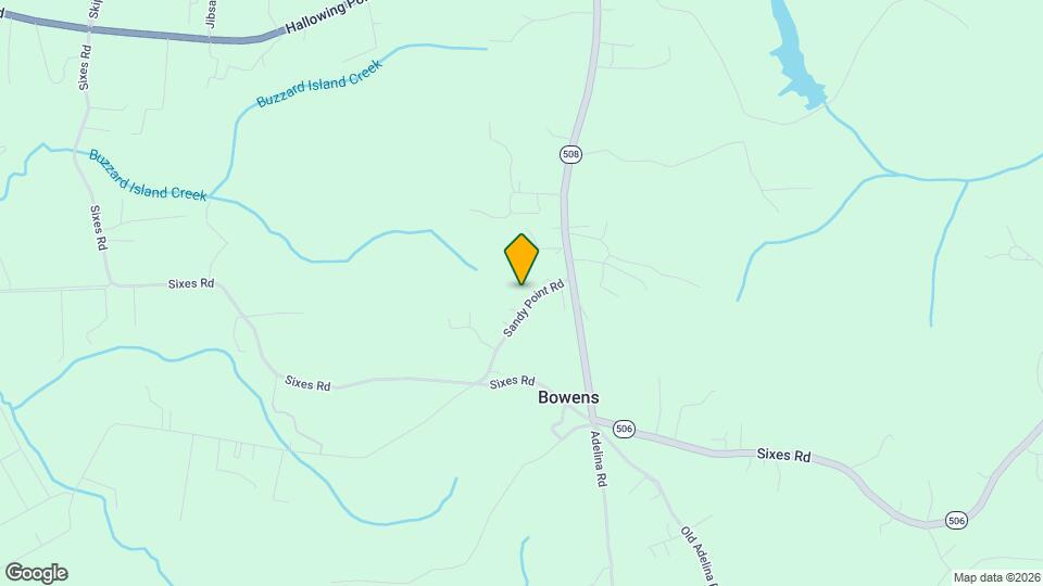 4855 Sandy Point Rd Map and Location Details