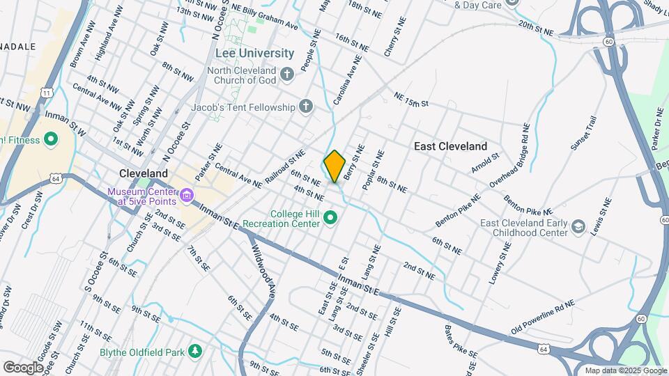 735 6th St NE, Unit 1 Map and Location Details