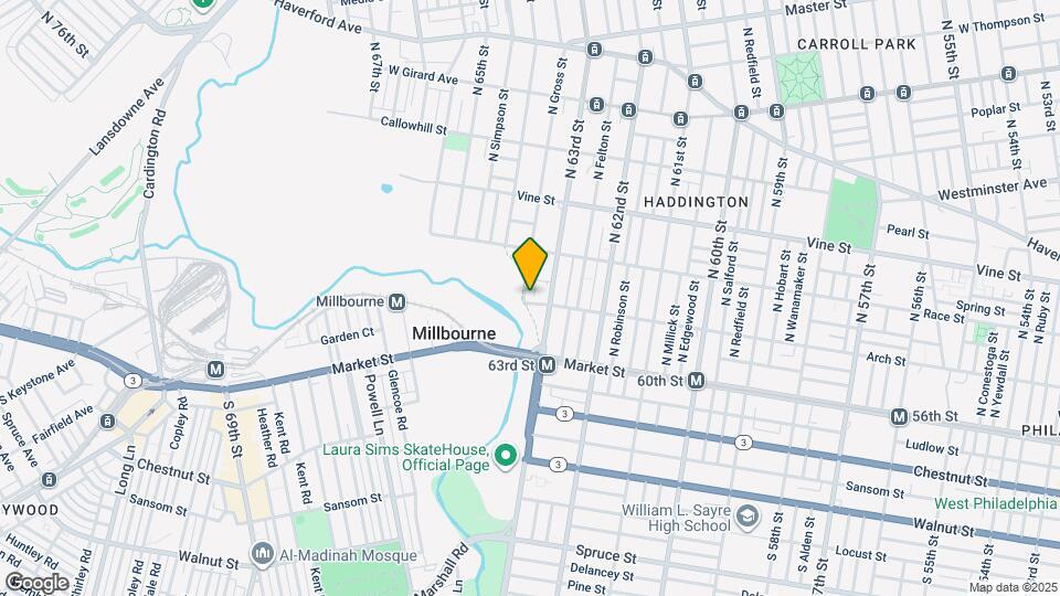 101 N Gross St Map and Location Details