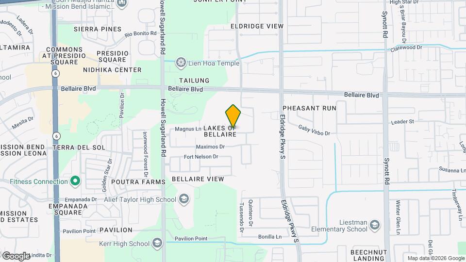 13810 Audra Ln Map and Location Details