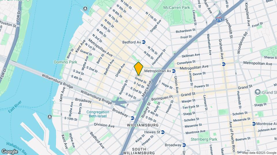 305 Grand St Map and Location Details