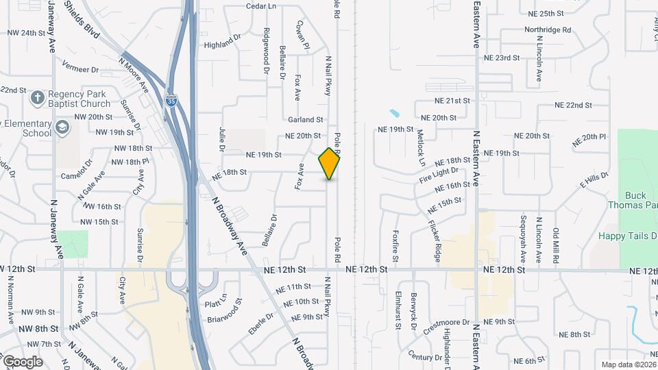 1804 N Nail Pkwy Map and Location Details