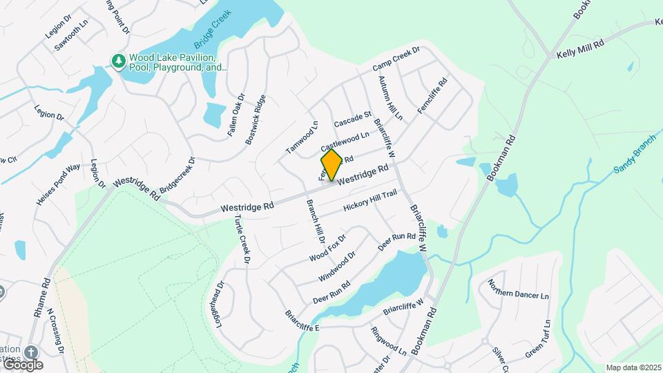 424 Westridge Rd Map and Location Details