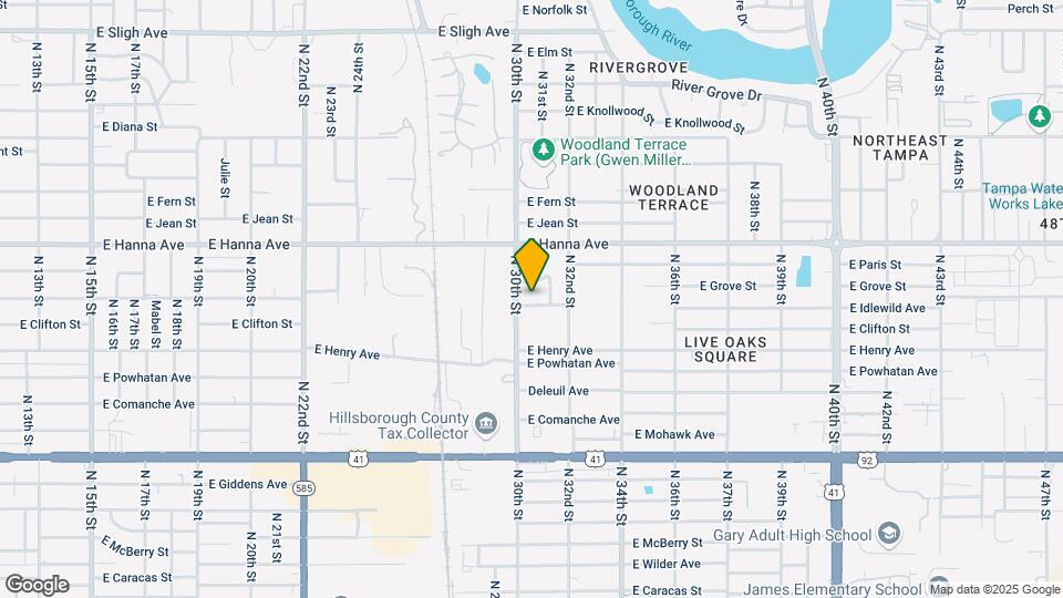 3006 E Idlewild Ave Mapa y Detalles de la Ubicación