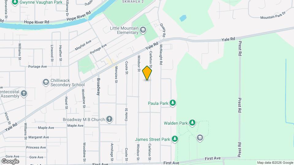 9645 Carleton St Map and Location Details