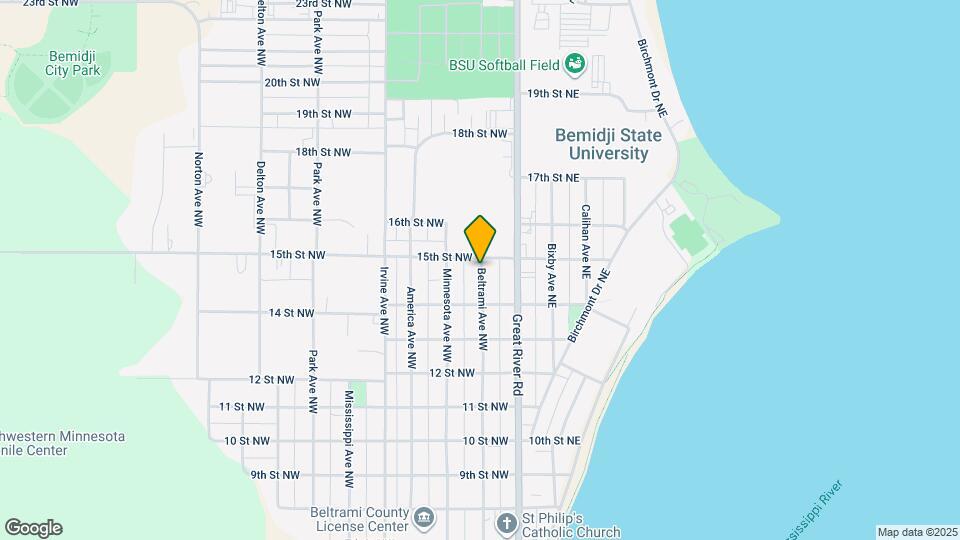 1421 Beltrami Ave NW Mapa y Detalles de la Ubicación