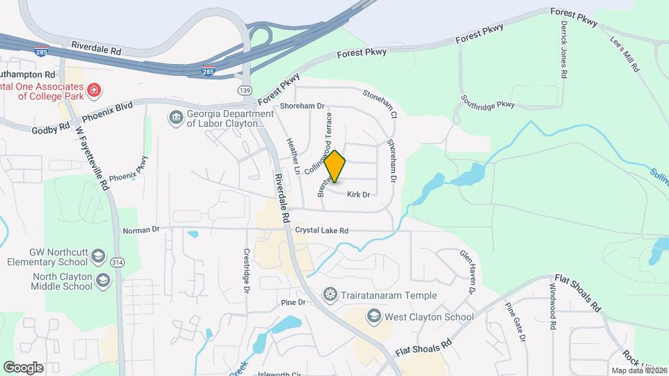 5393 Kirk Dr Map and Location Details