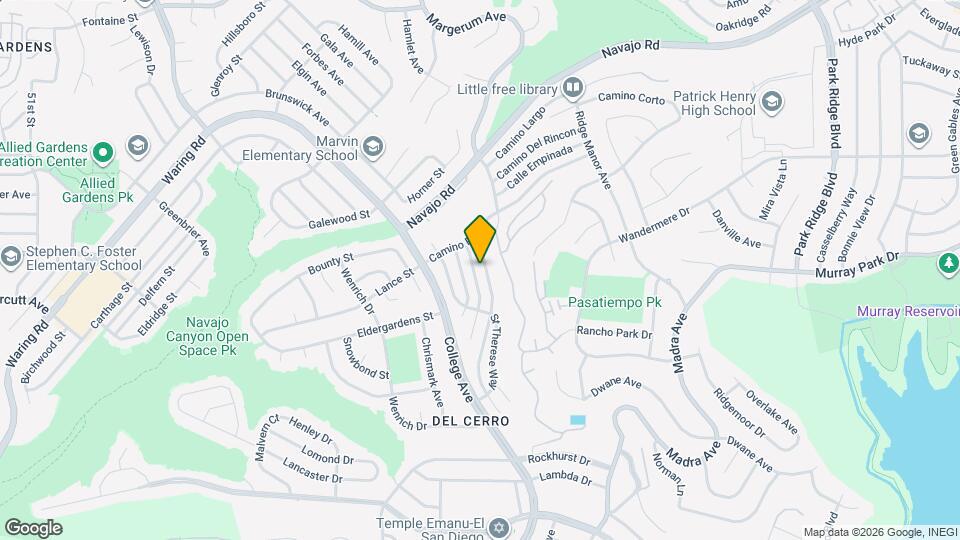 6322 Bernadette Ln Map and Location Details