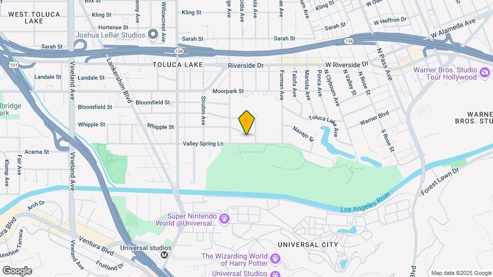 10317 Valley Spring Ln Map and Location Details