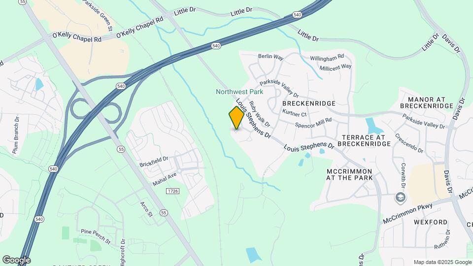 410 Hickory Meadow Cir Map and Location Details