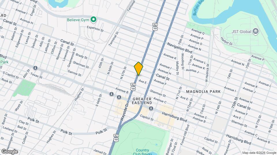 506 N Wayside Dr Map and Location Details