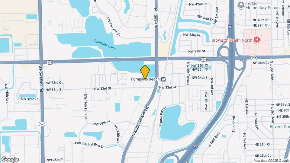 1078 NW 33rd Manor Map and Location Details