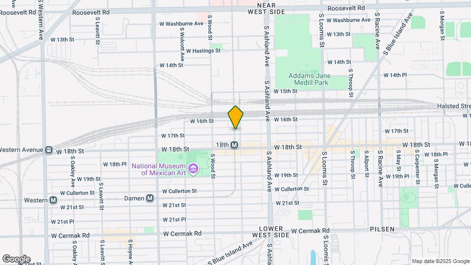 1708 W 17th St Mapa y Detalles de la Ubicación