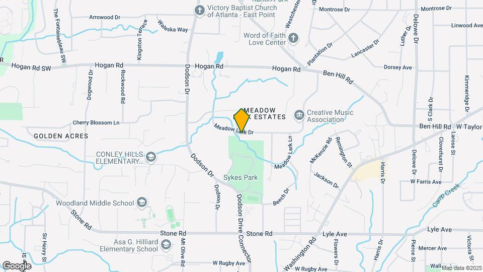 25 Meadow Lark Dr Map and Location Details