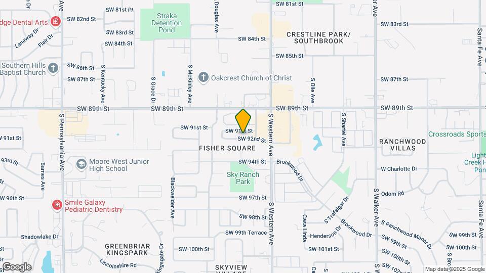 925 SW 92nd St Map and Location Details