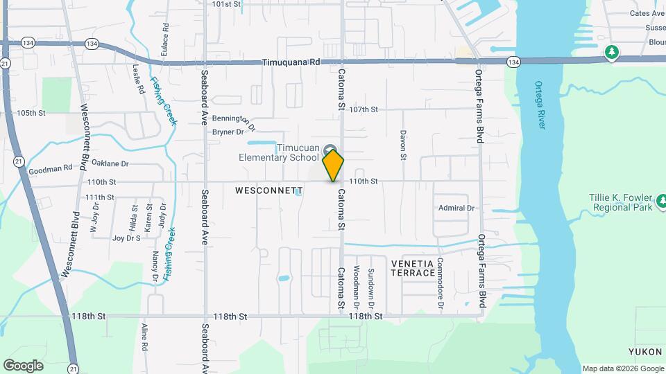 6006 Catoma St Map and Location Details