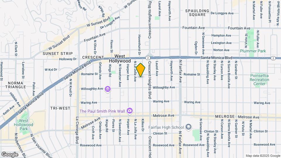 937 Havenhurst Dr Map and Location Details
