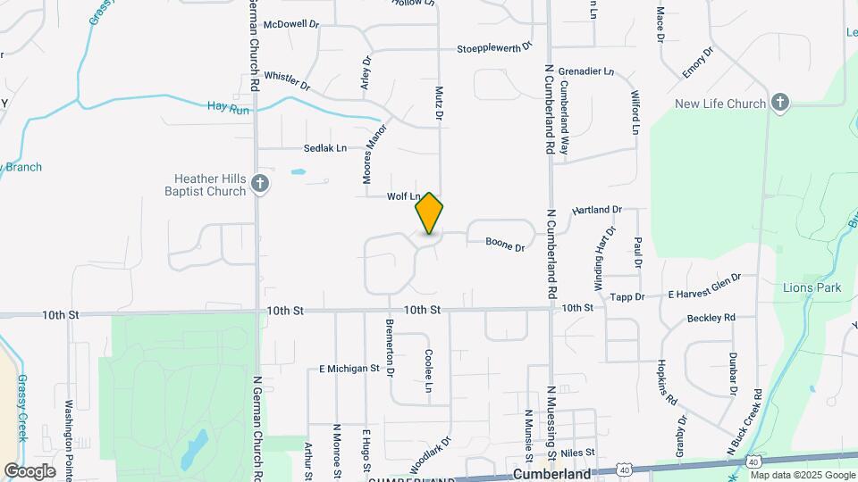 1214 Dale Hollow Dr Map and Location Details
