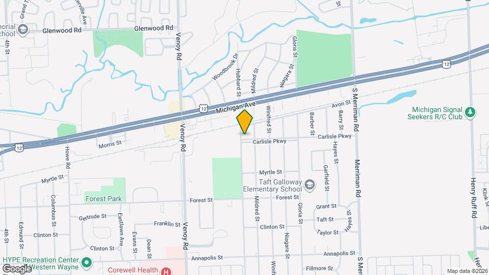 32360 Carlisle Pky Map and Location Details