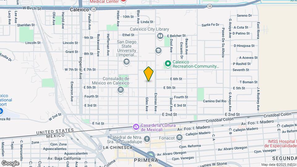 510 Giles Ave Map and Location Details