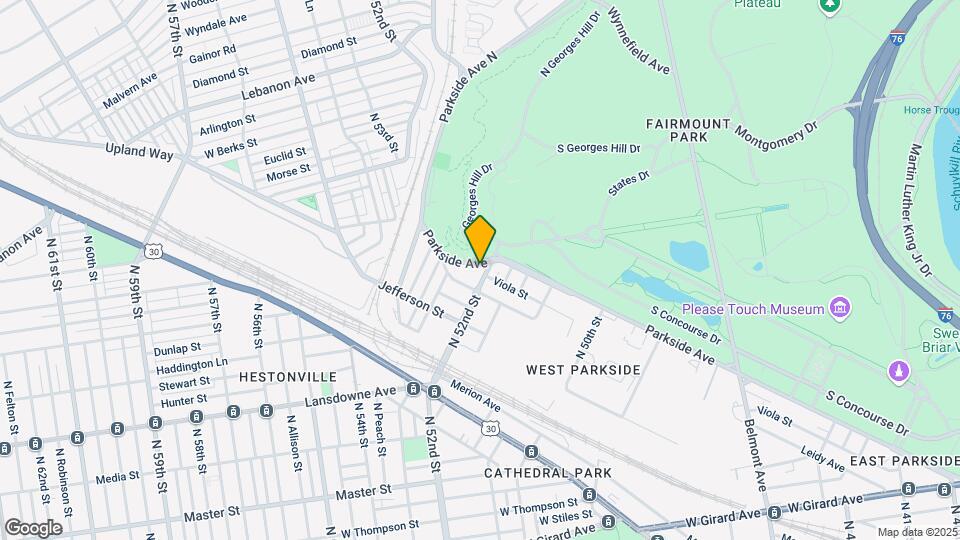1726 N 52nd St Map and Location Details