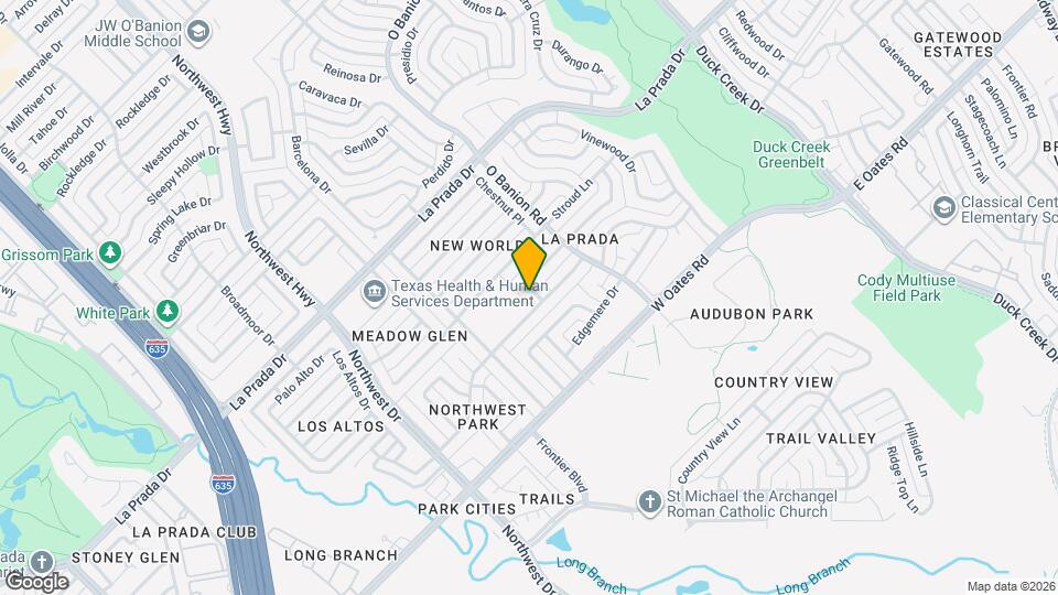 553 Doral Pl Map and Location Details