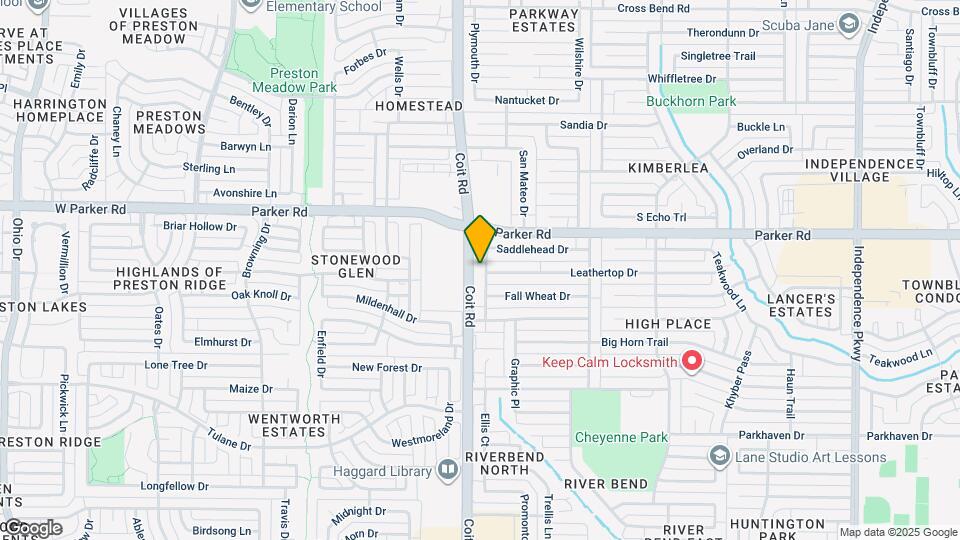 3201 Saddlehead Dr Map and Location Details