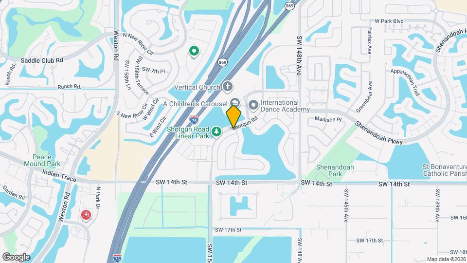 1315 SW 151st Way Map and Location Details