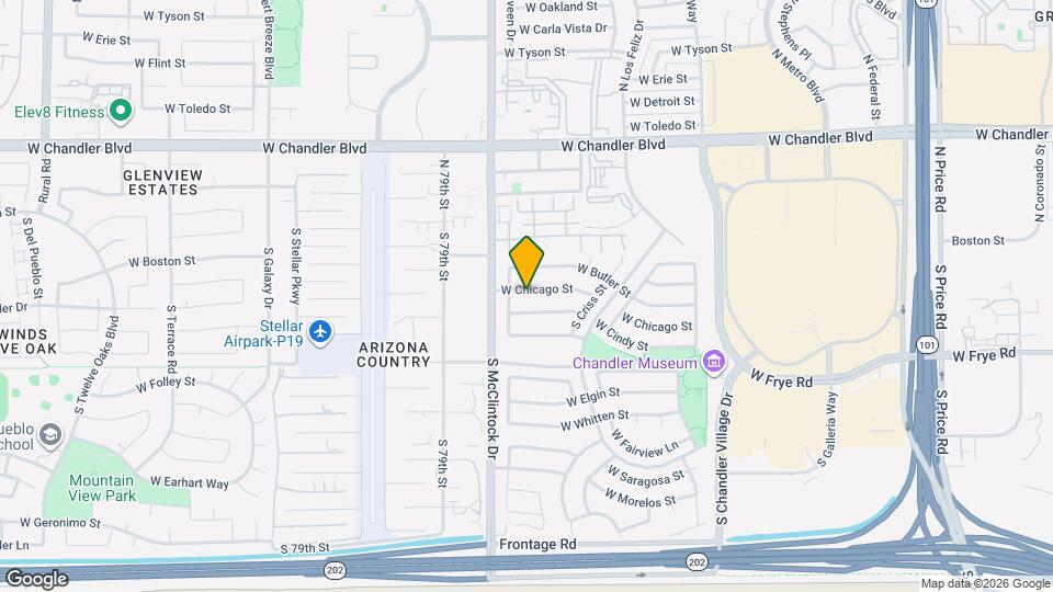 3961 W Chicago St Map and Location Details