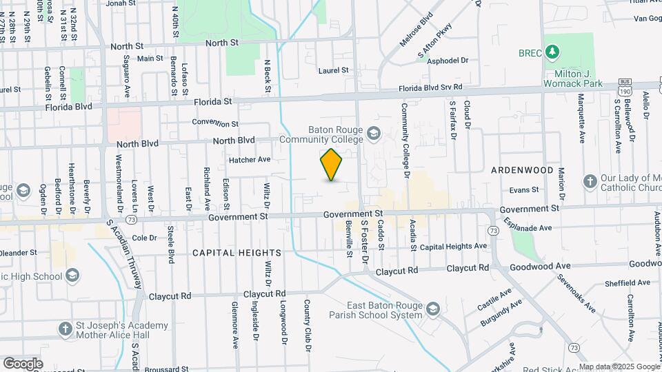 Point at Mid City Map and Location Details