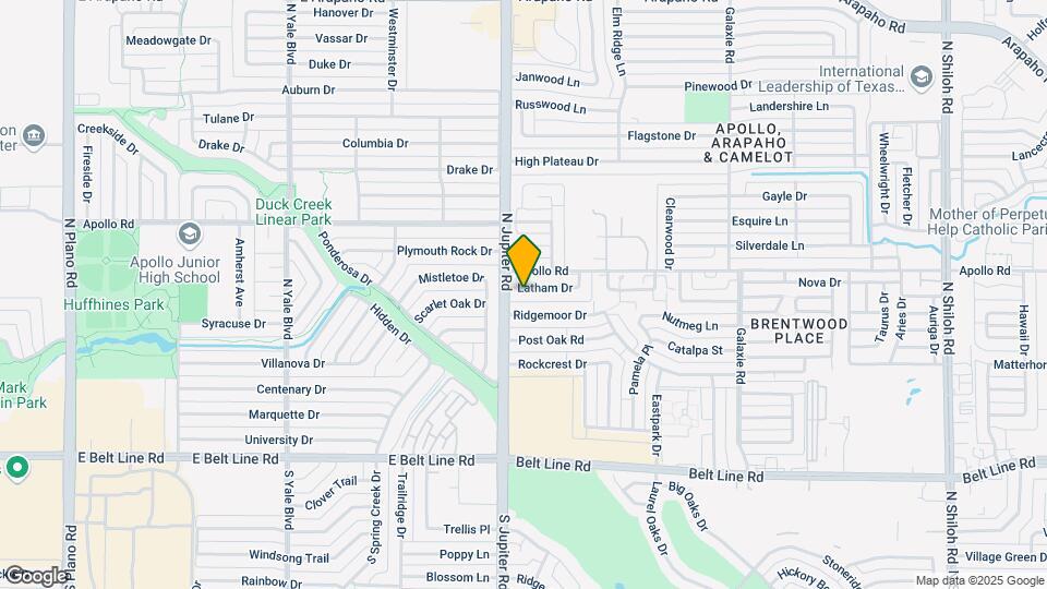 3430 Latham Dr Map and Location Details