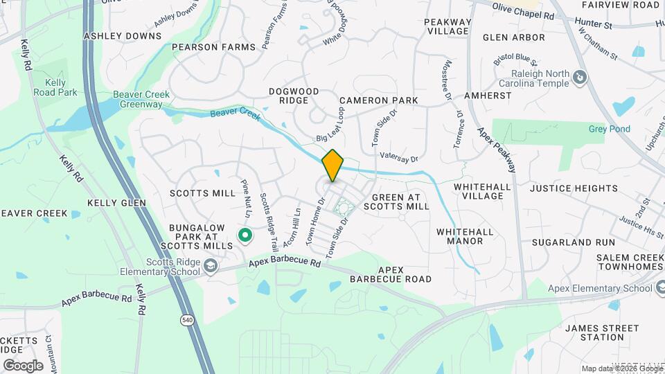 405 Village Commons Ln Map and Location Details
