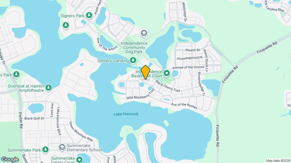 14835 Old Thicket Trace Map and Location Details