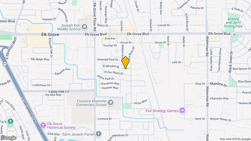 9006 El Patio Ct Map and Location Details