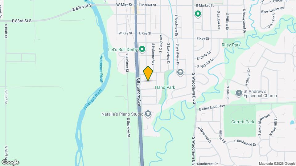 129 Edgemoor St Mapa y Detalles de la Ubicación