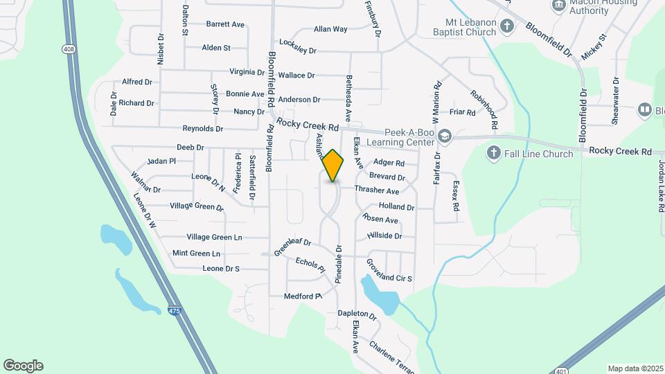 4331 Ashland Dr Map and Location Details