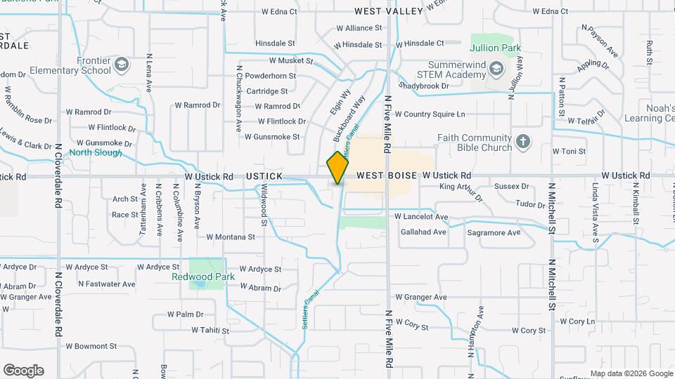 10827 W Ustick Rd Map and Location Details