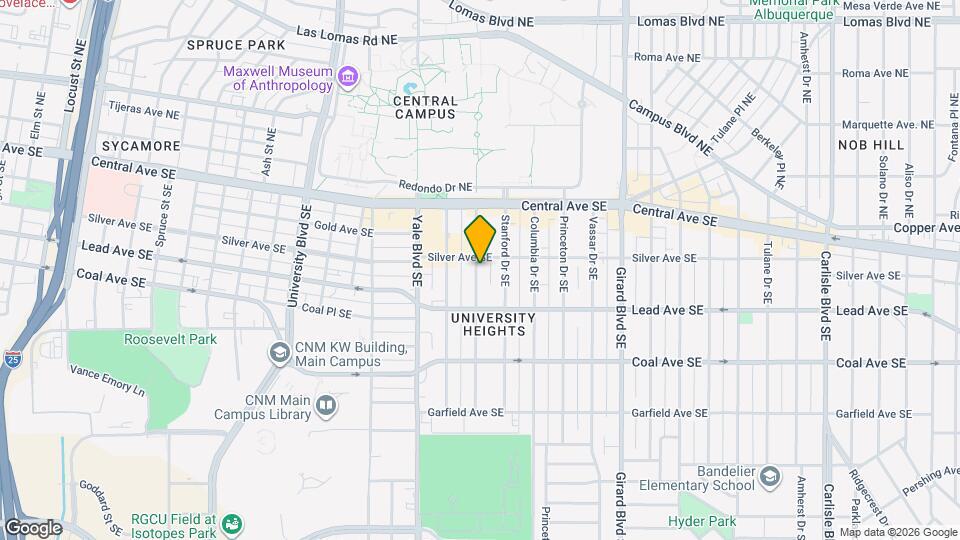 206 Cornell Dr SE Map and Location Details