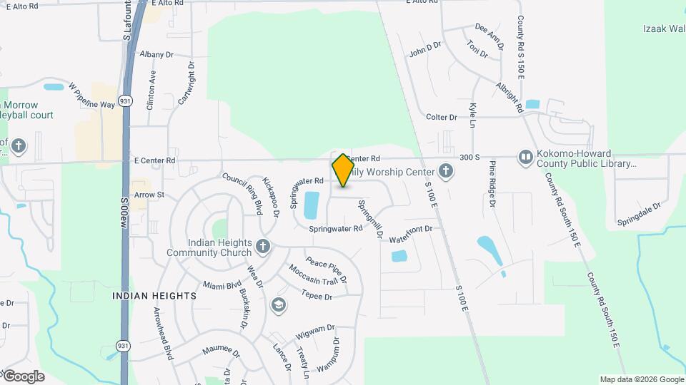 710 Highland Springs Ct Map and Location Details