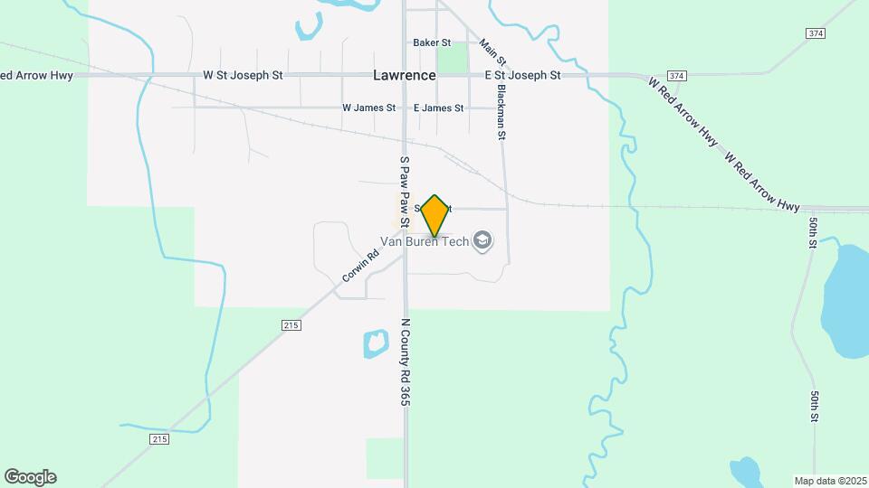 Lawrence Downs Map and Location Details