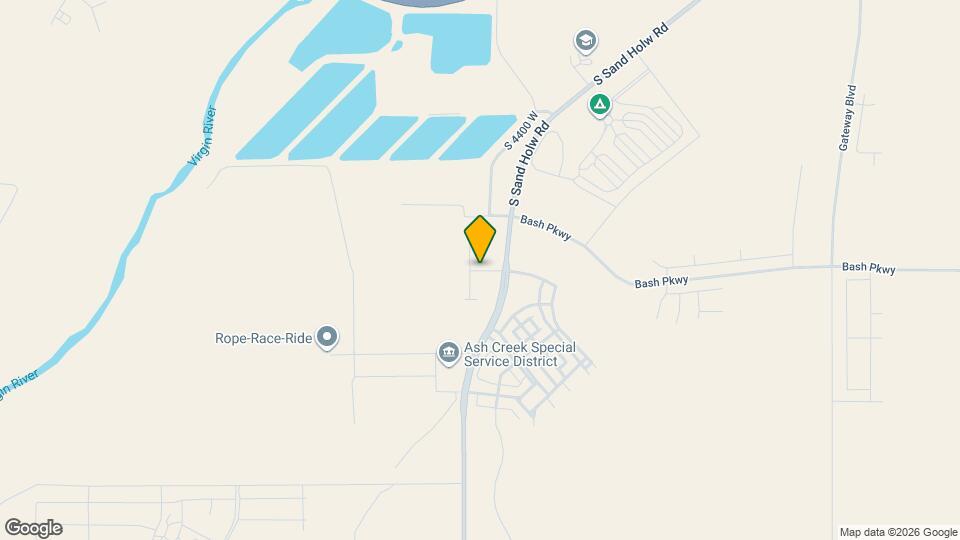 1073 S 4380 W Map and Location Details