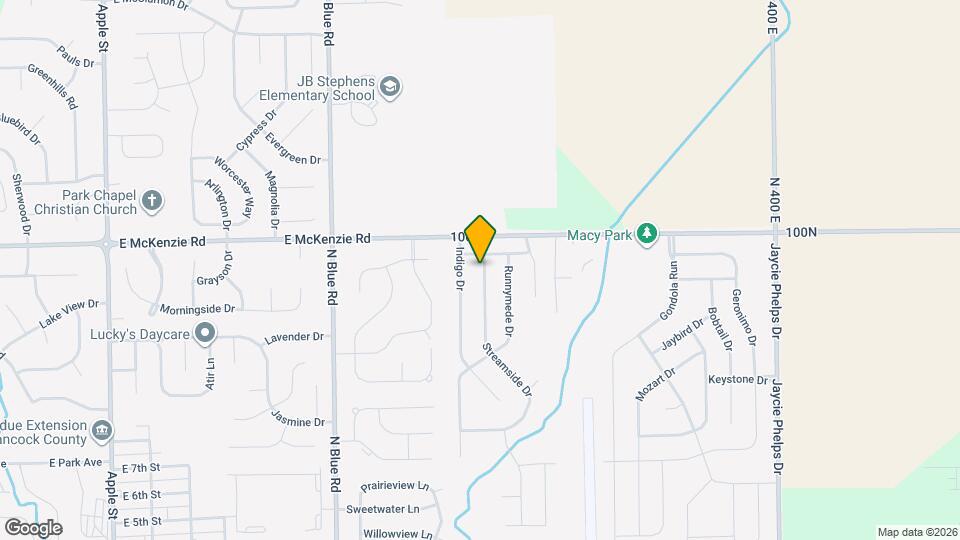 958 Streamside Dr Map and Location Details