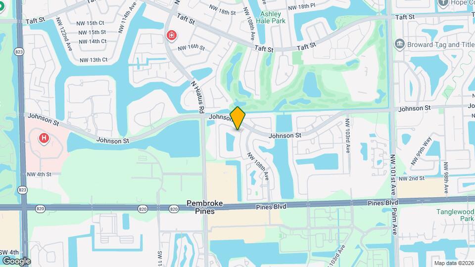 706 NW 108th Terrace Map and Location Details